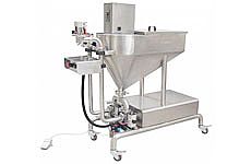 半自動辣椒醬灌裝機